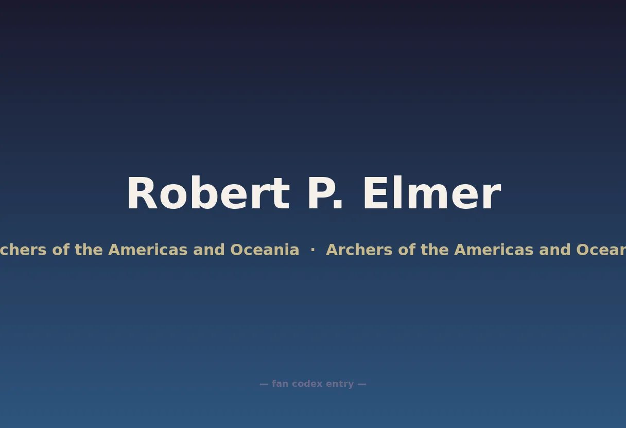 Robert P. Elmer