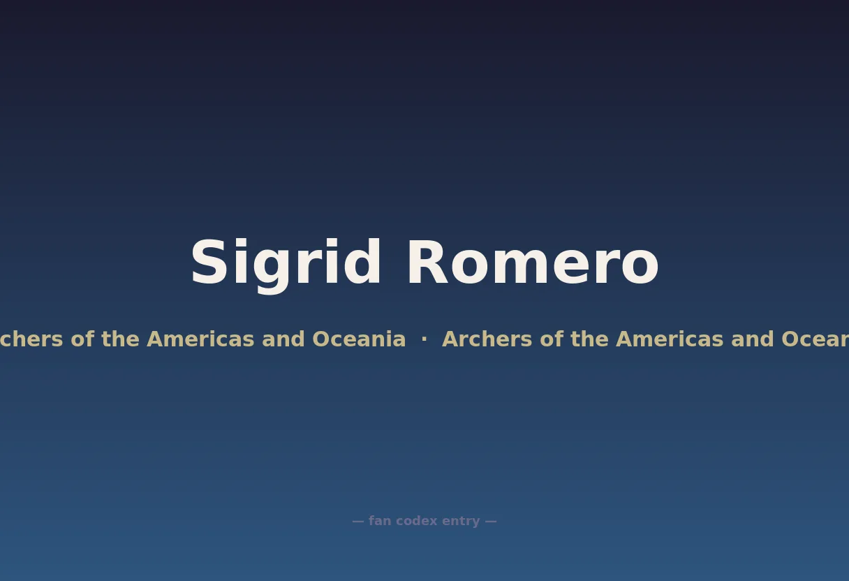 Sigrid Romero