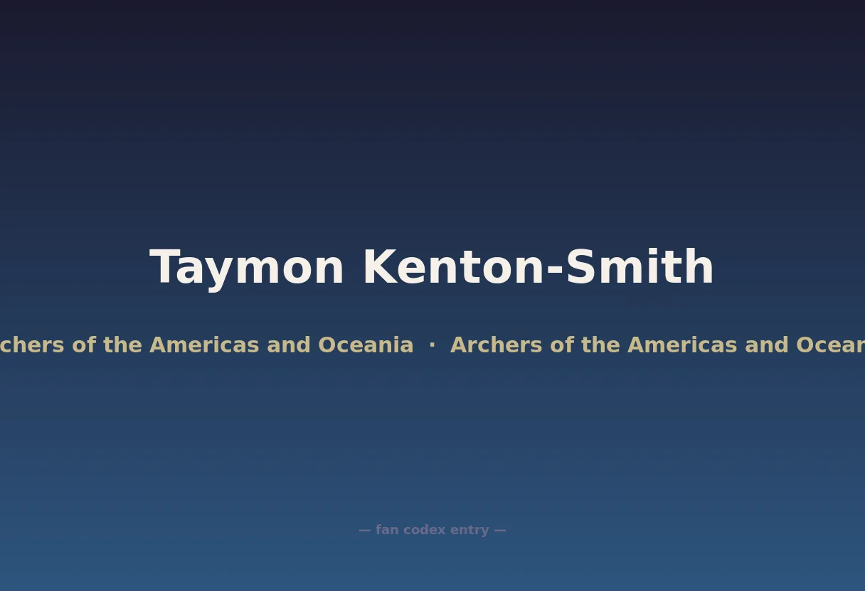 Taymon Kenton-Smith