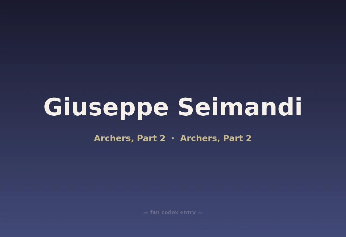 Giuseppe Seimandi