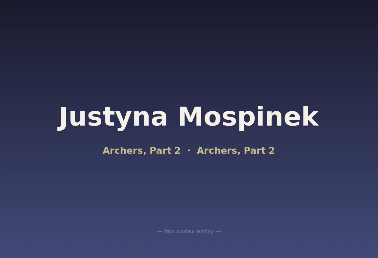 Justyna Mospinek