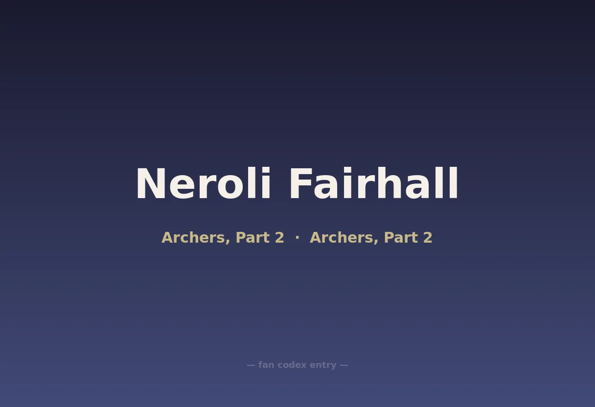 Neroli Fairhall