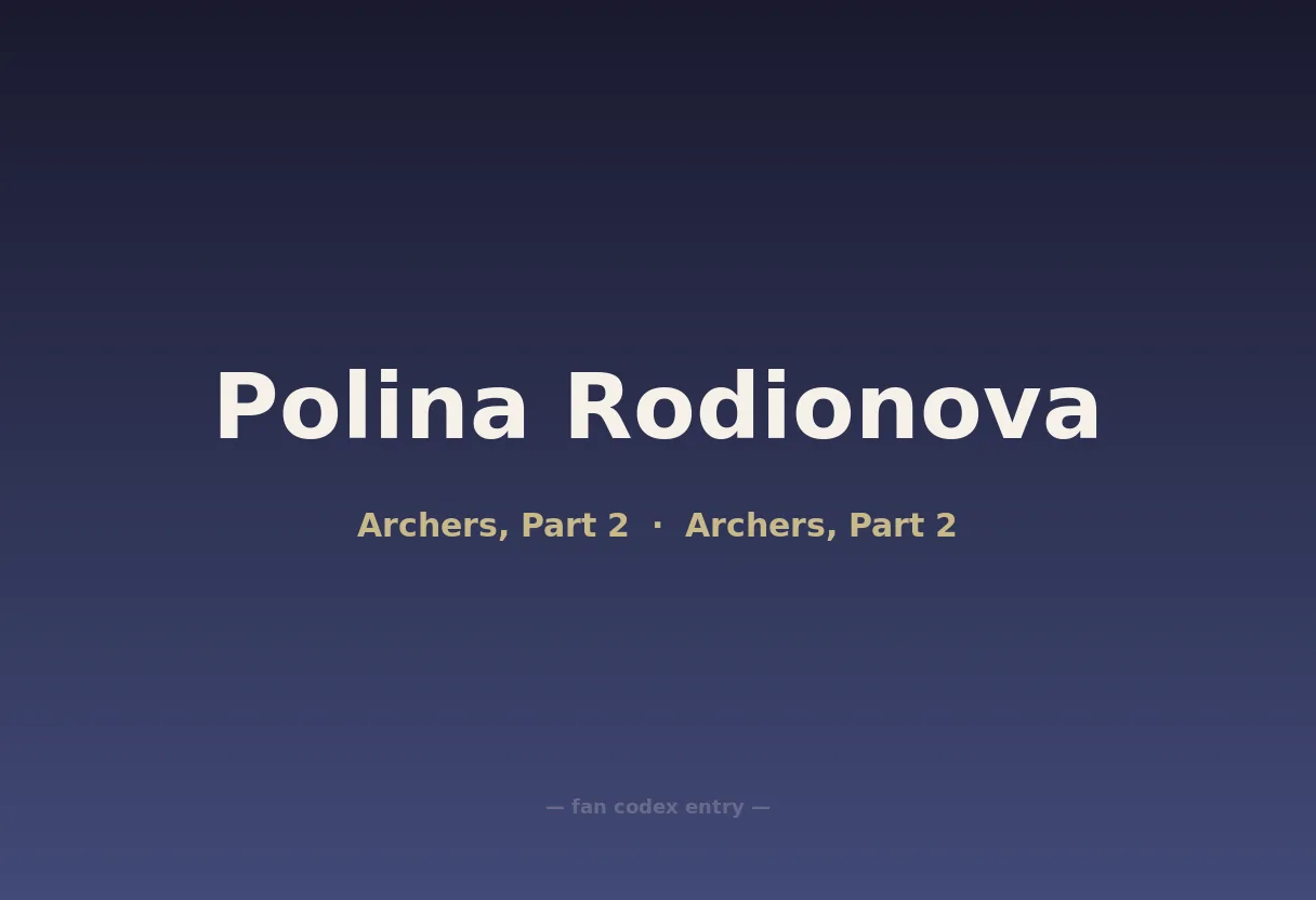 Polina Rodionova