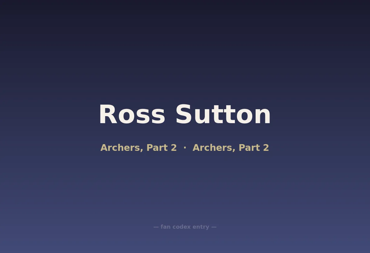 Ross Sutton