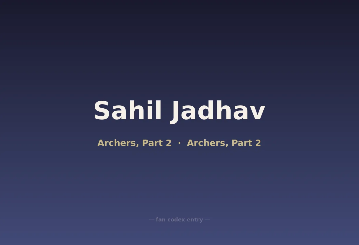 Sahil Jadhav