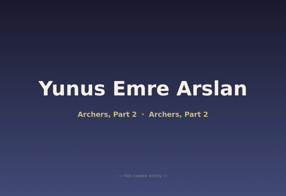 Yunus Emre Arslan
