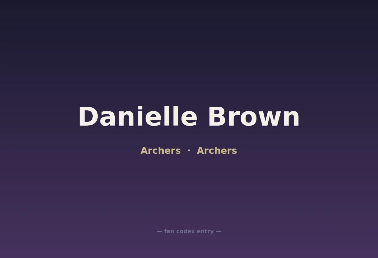 Danielle Brown