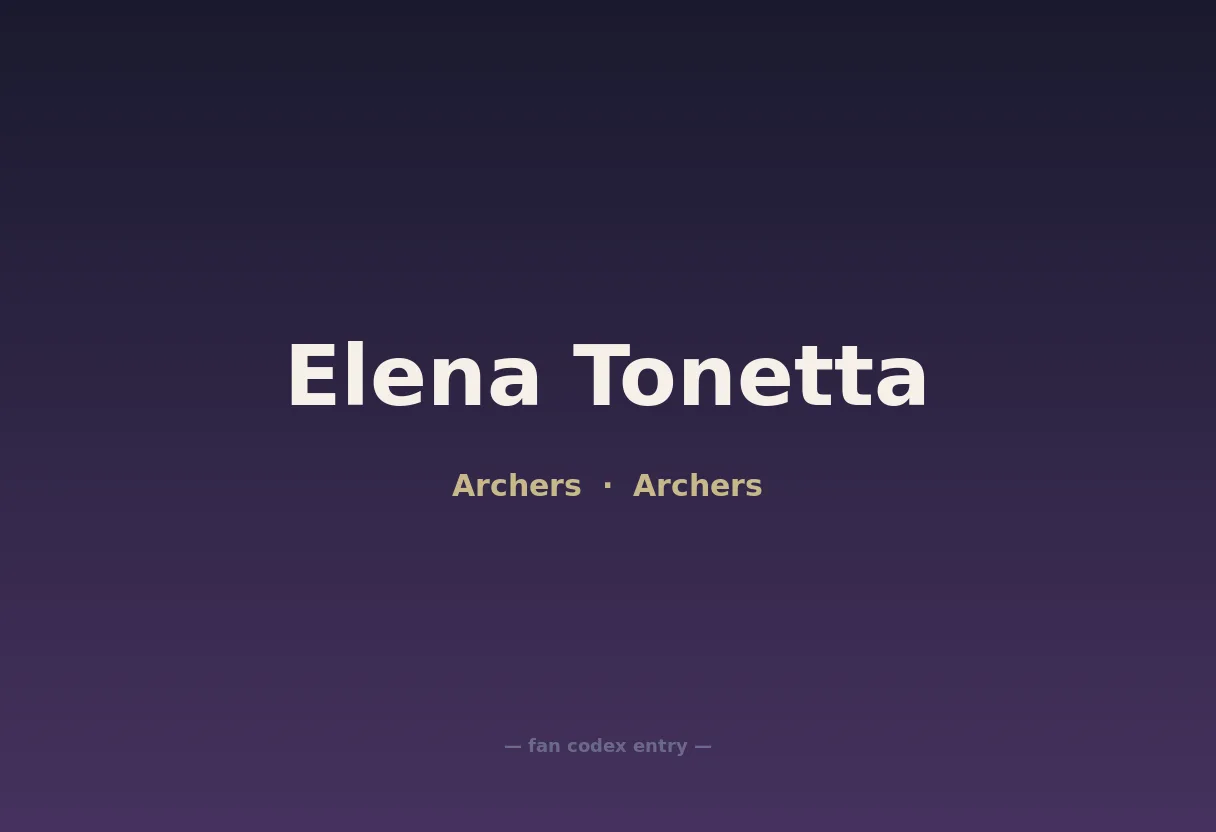 Elena Tonetta