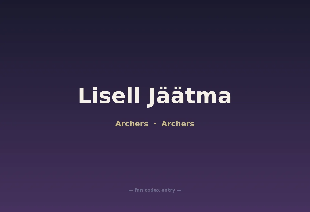 Lisell Jäätma