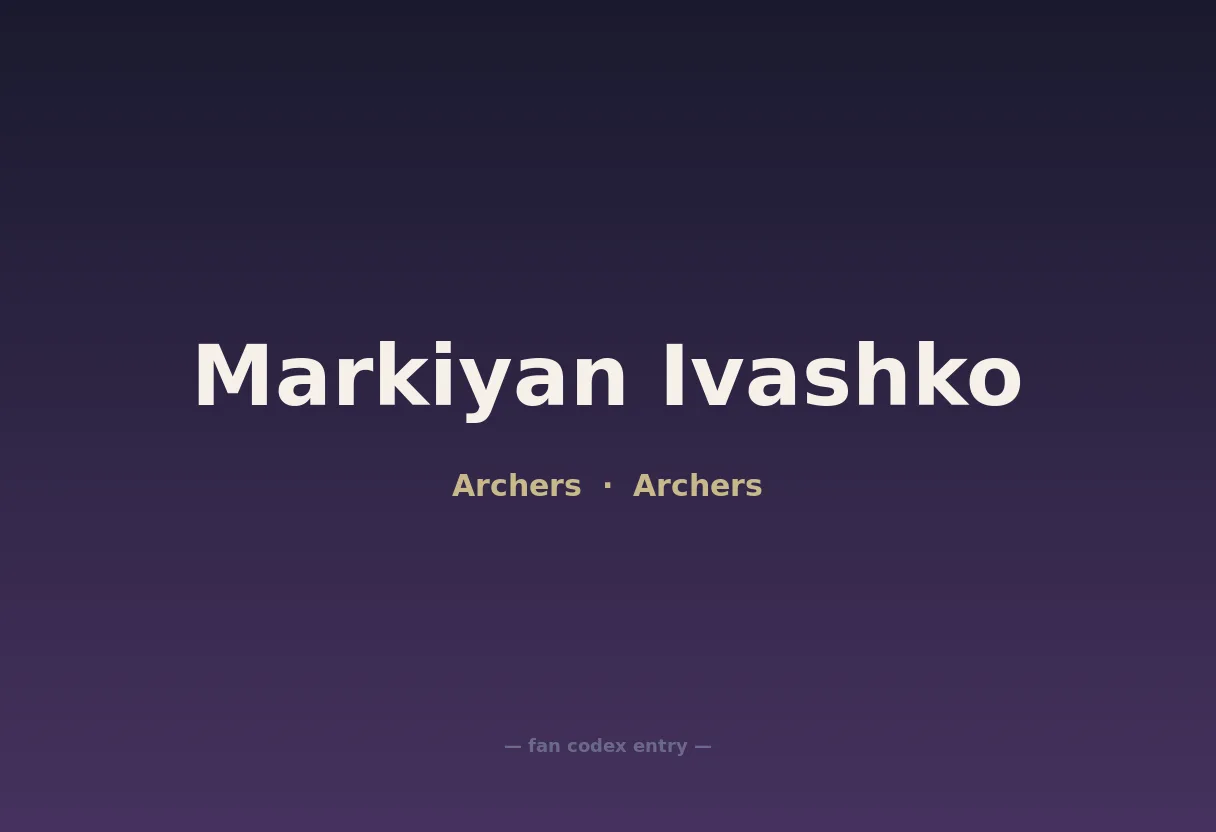 Markiyan Ivashko