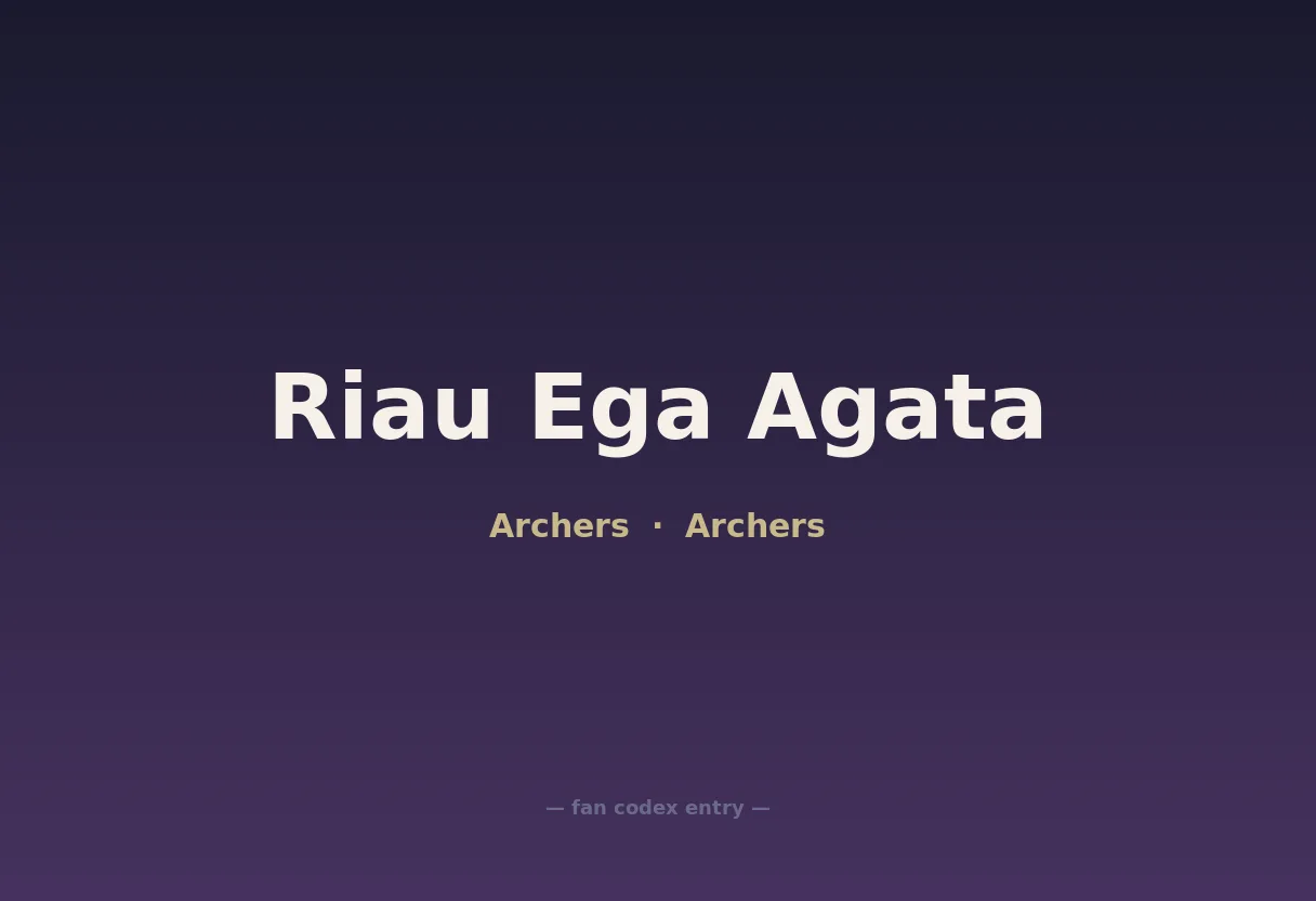 Riau Ega Agata