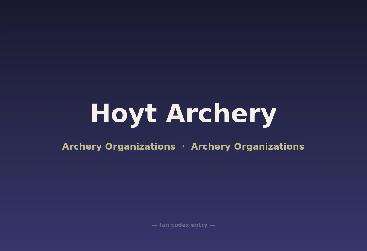 Hoyt Archery