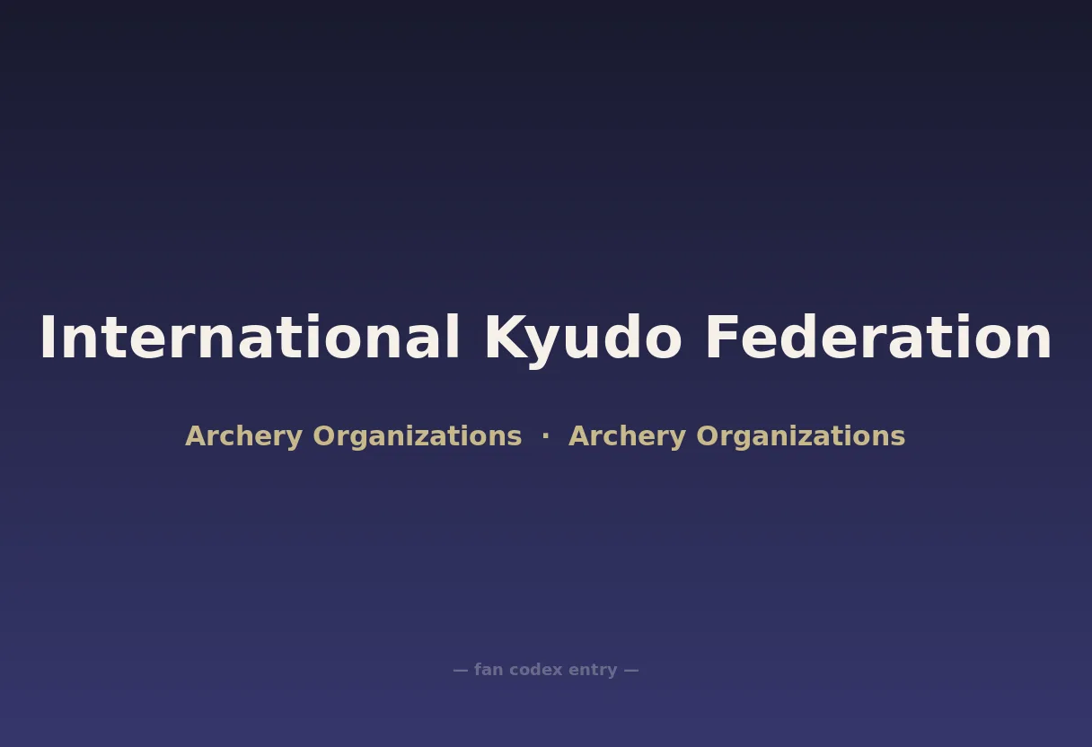 International Kyudo Federation