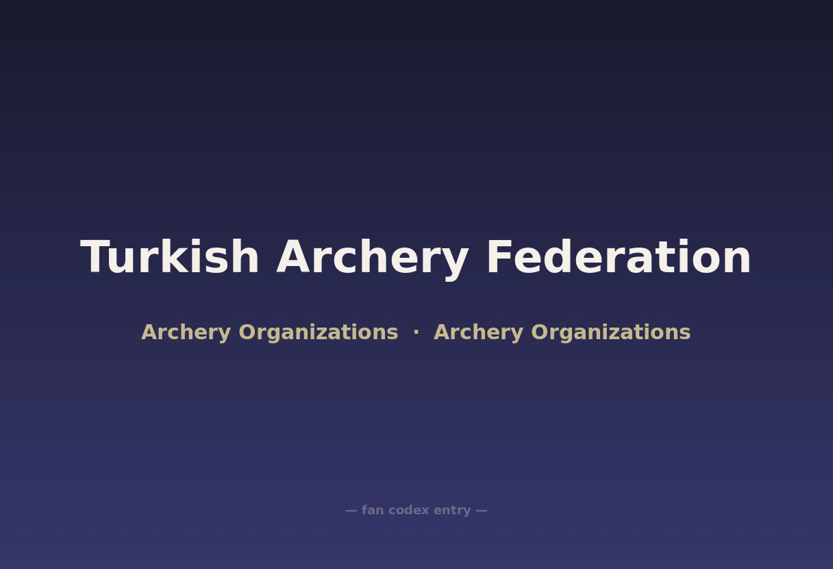 Turkish Archery Federation