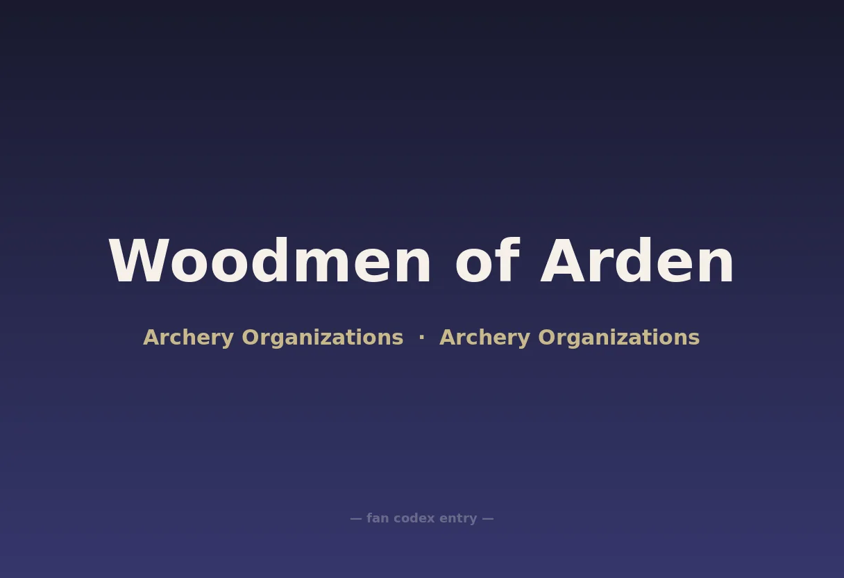 Woodmen of Arden