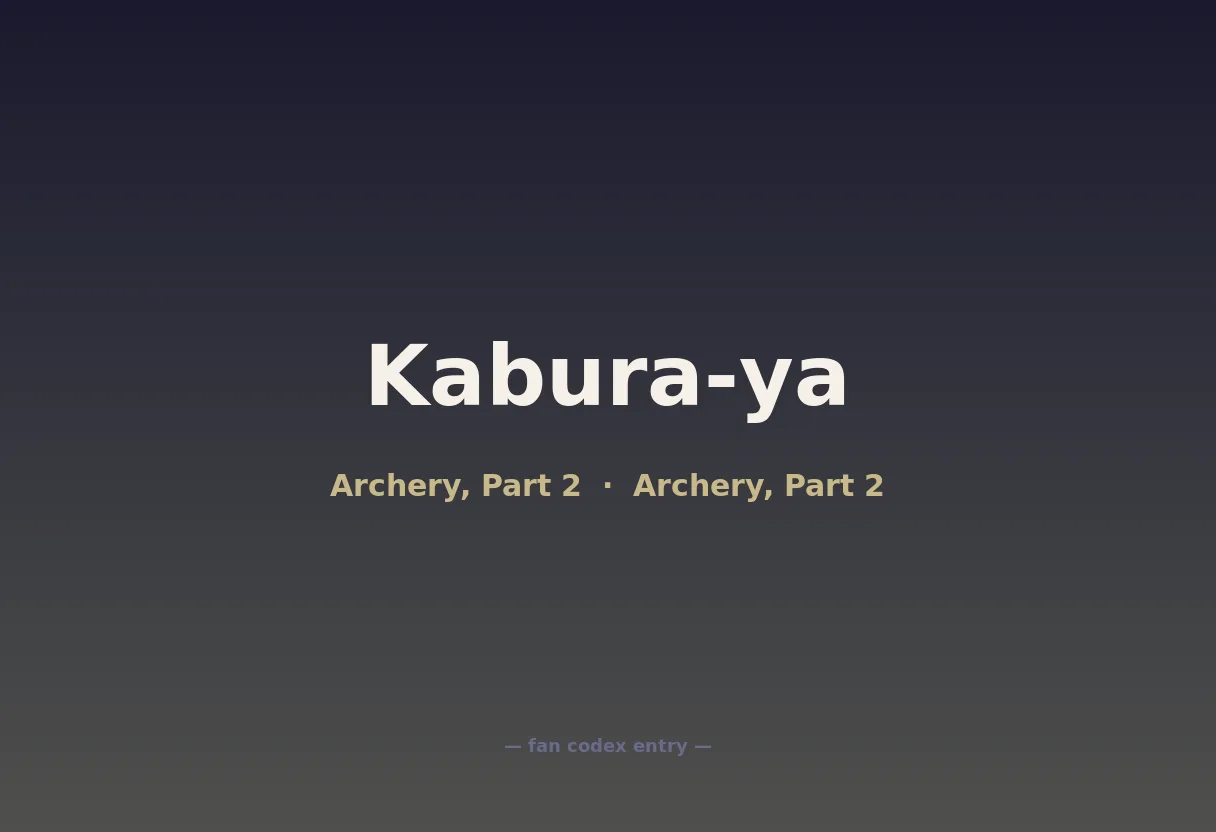 Kabura-ya