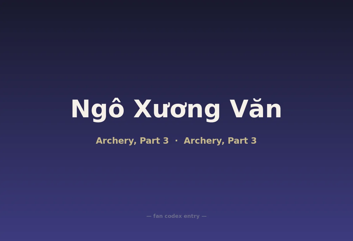 Ngô Xương Văn