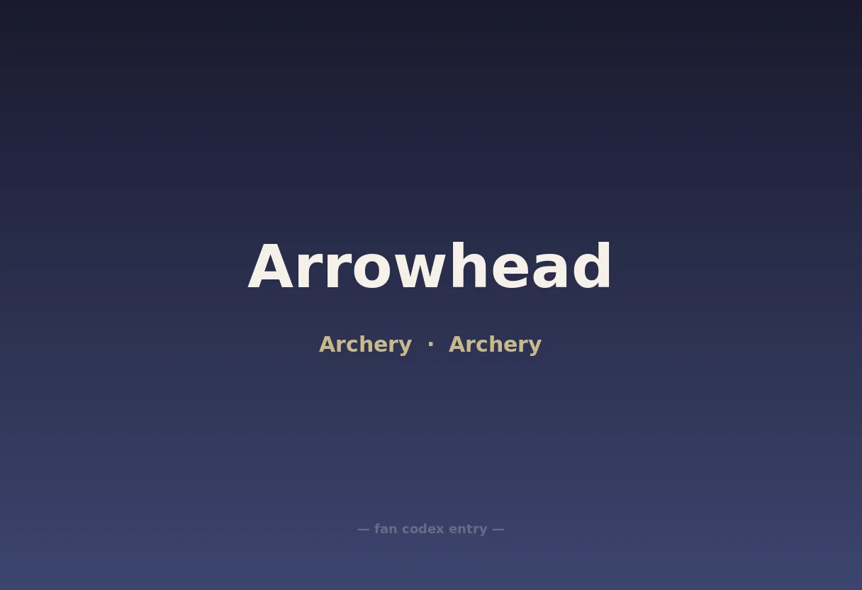 Arrowhead