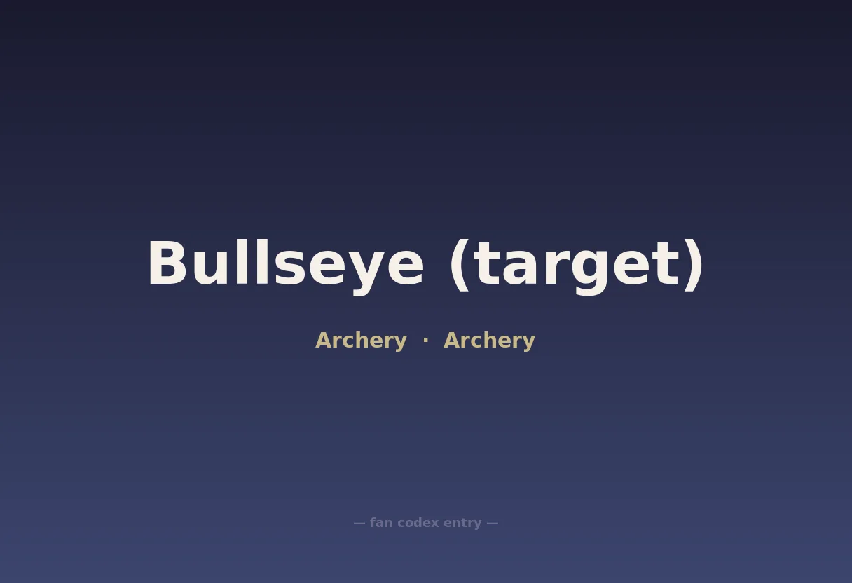 Bullseye (target)