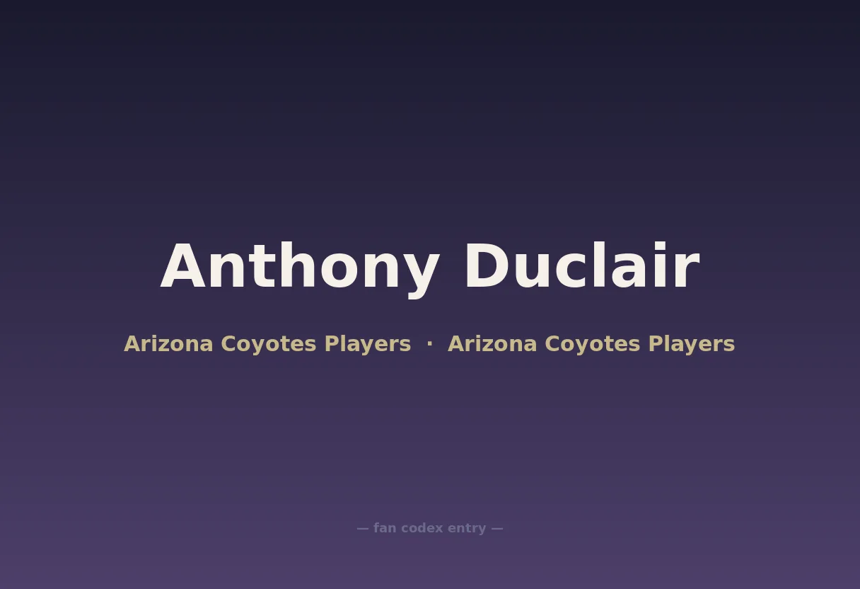 Anthony Duclair