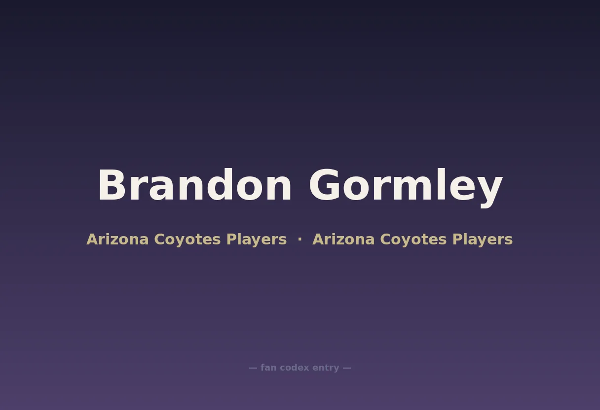 Brandon Gormley