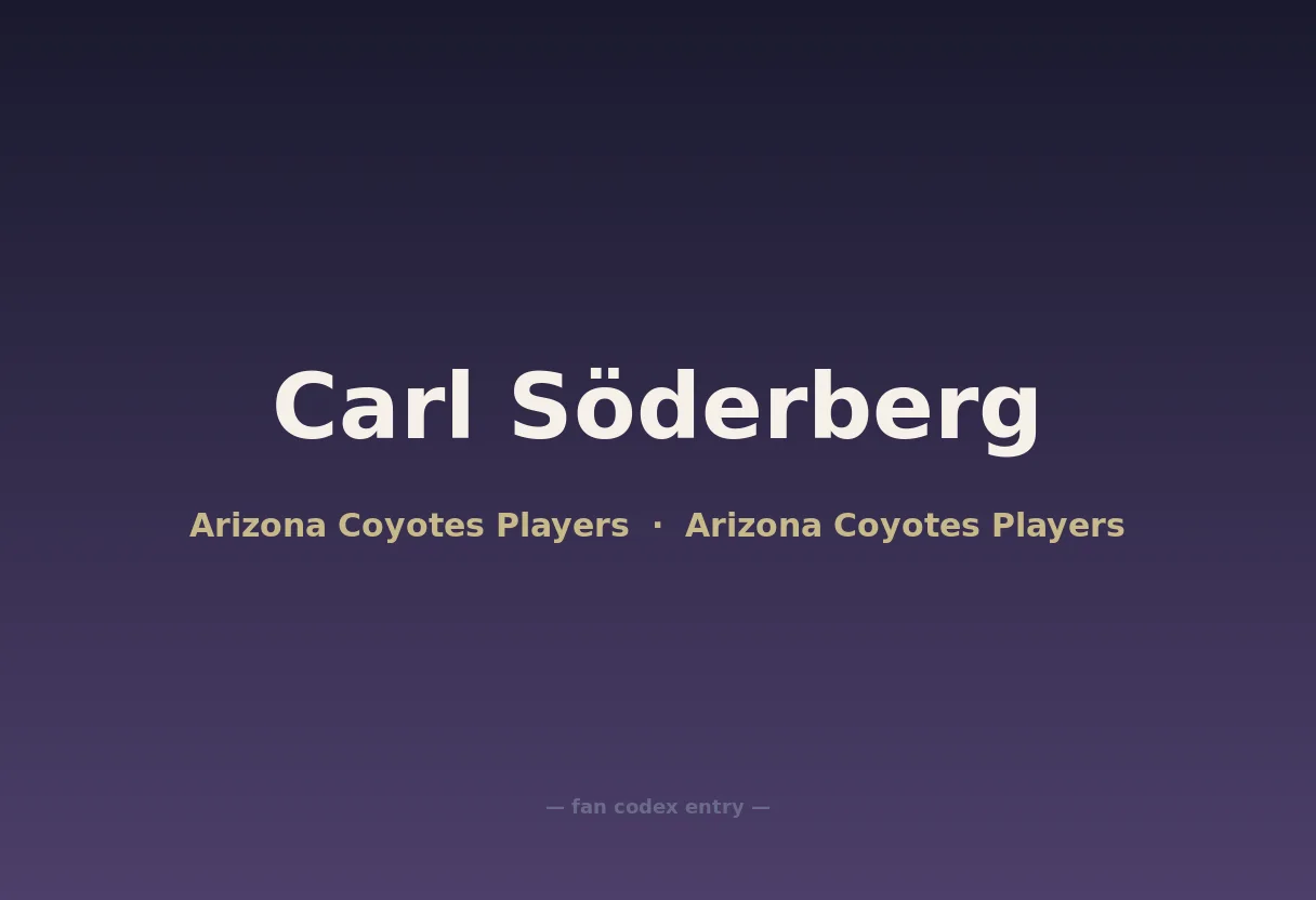 Carl Söderberg