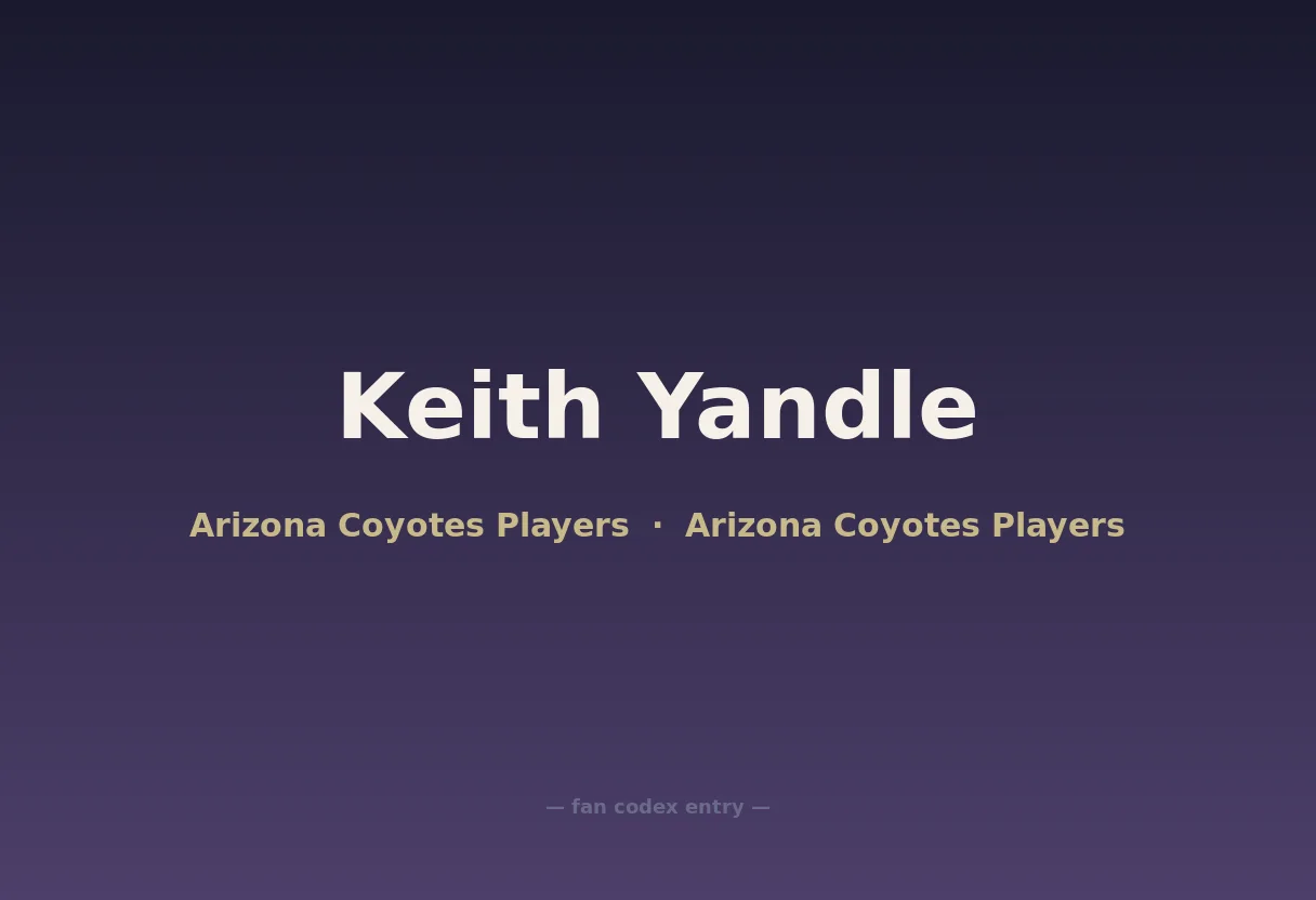 Keith Yandle