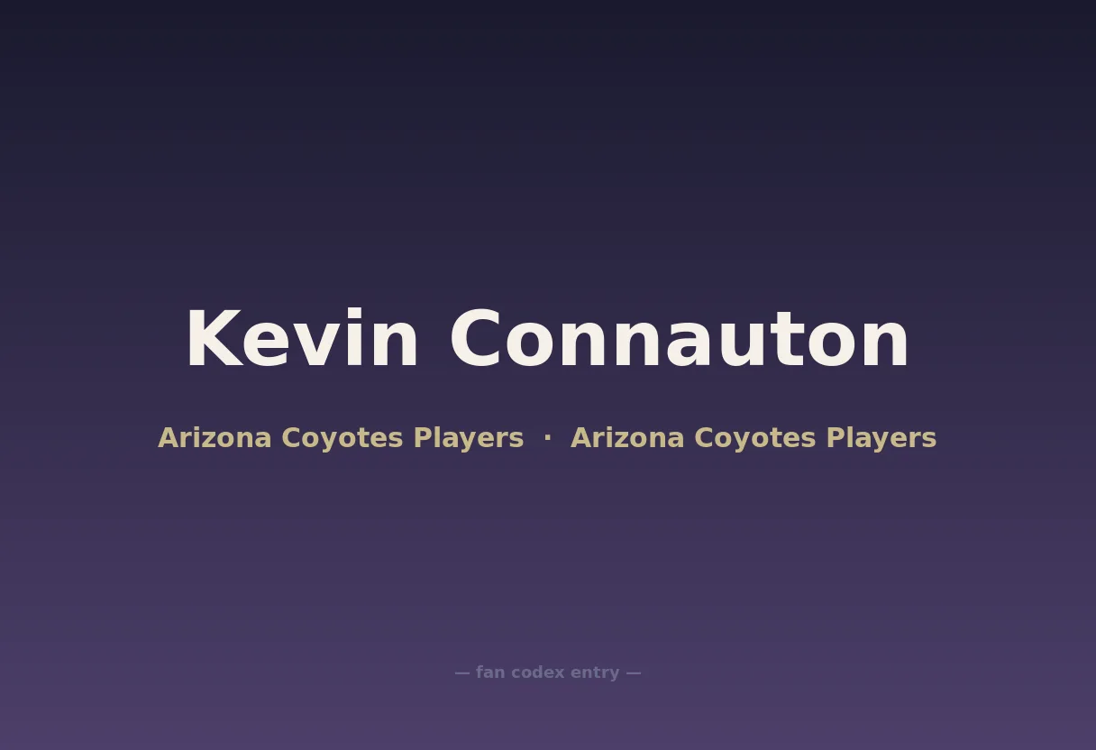 Kevin Connauton