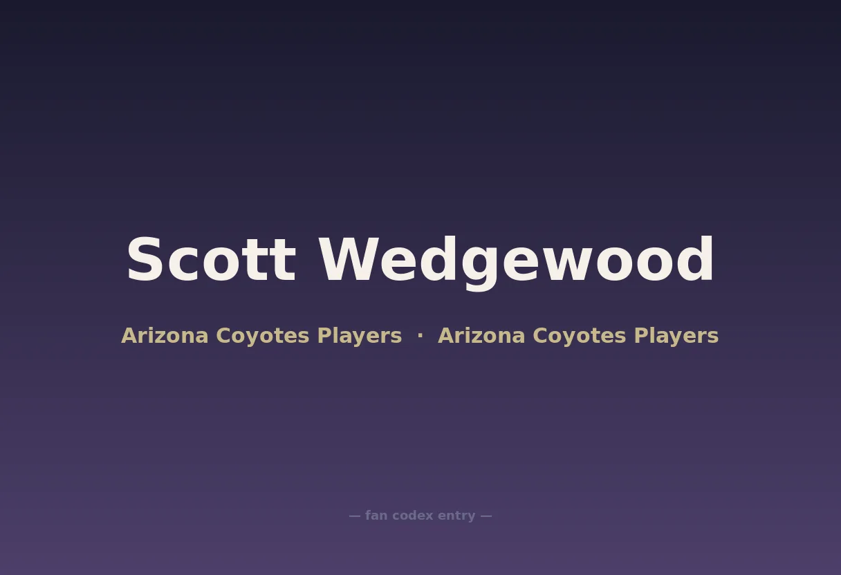 Scott Wedgewood