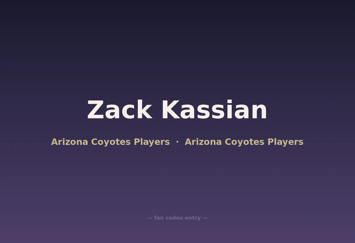 Zack Kassian