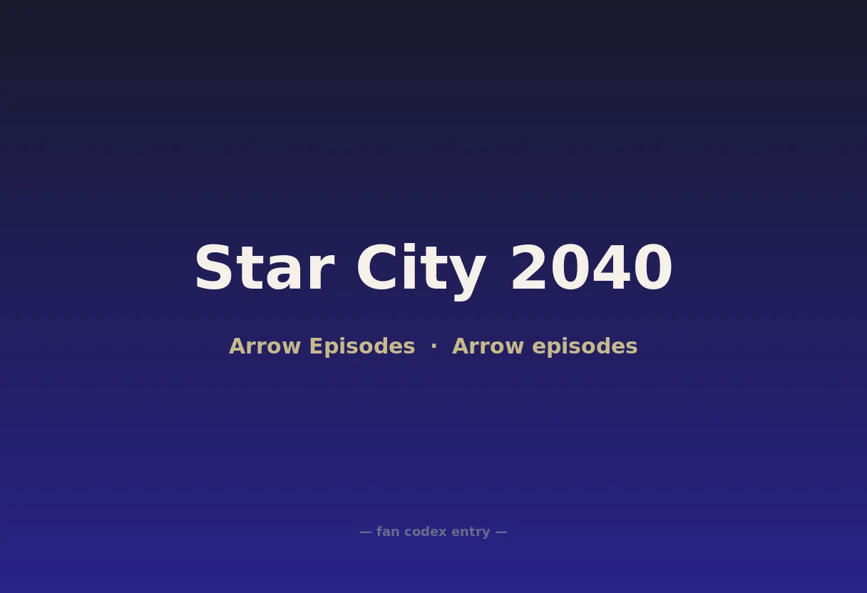 Star City 2040