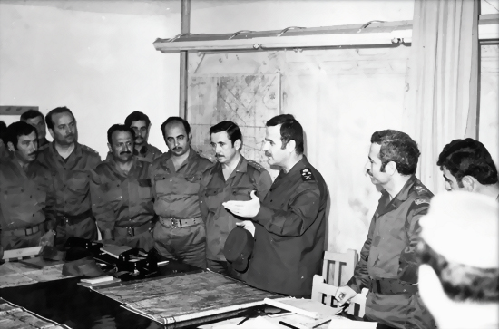 Hafez Assad during Yom Kippur War aganist Israel