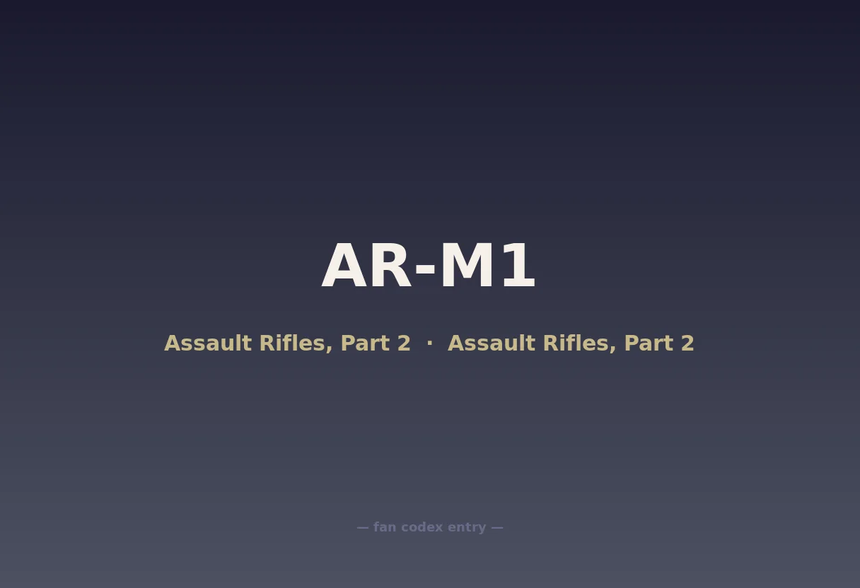 AR-M1