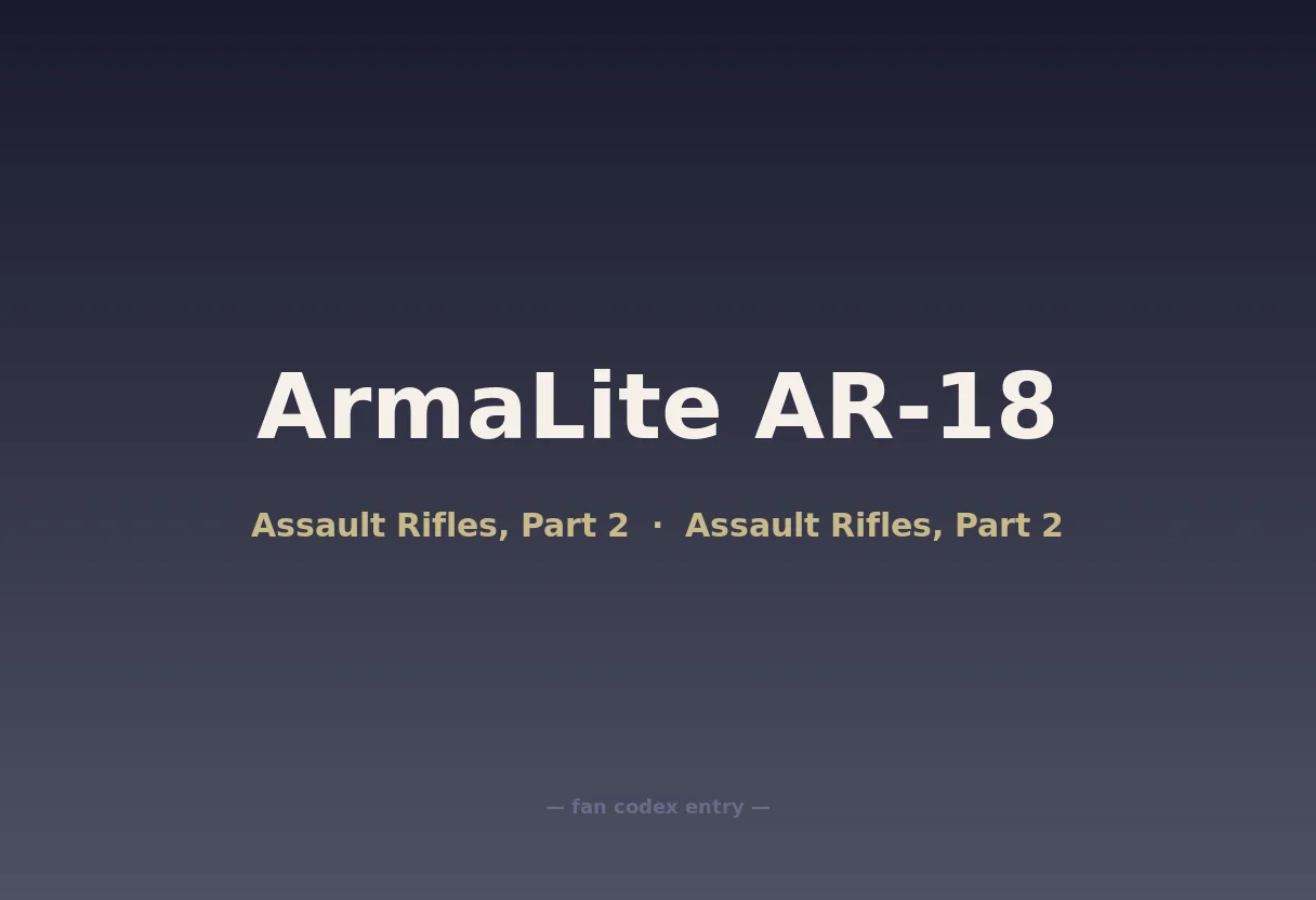 ArmaLite AR-18