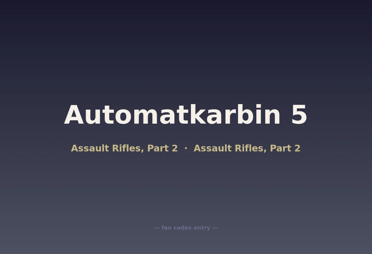 Automatkarbin 5