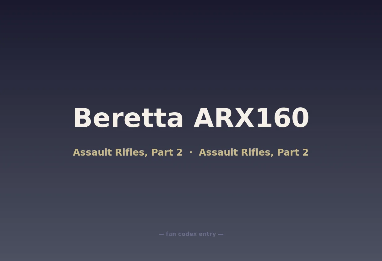 Beretta ARX160