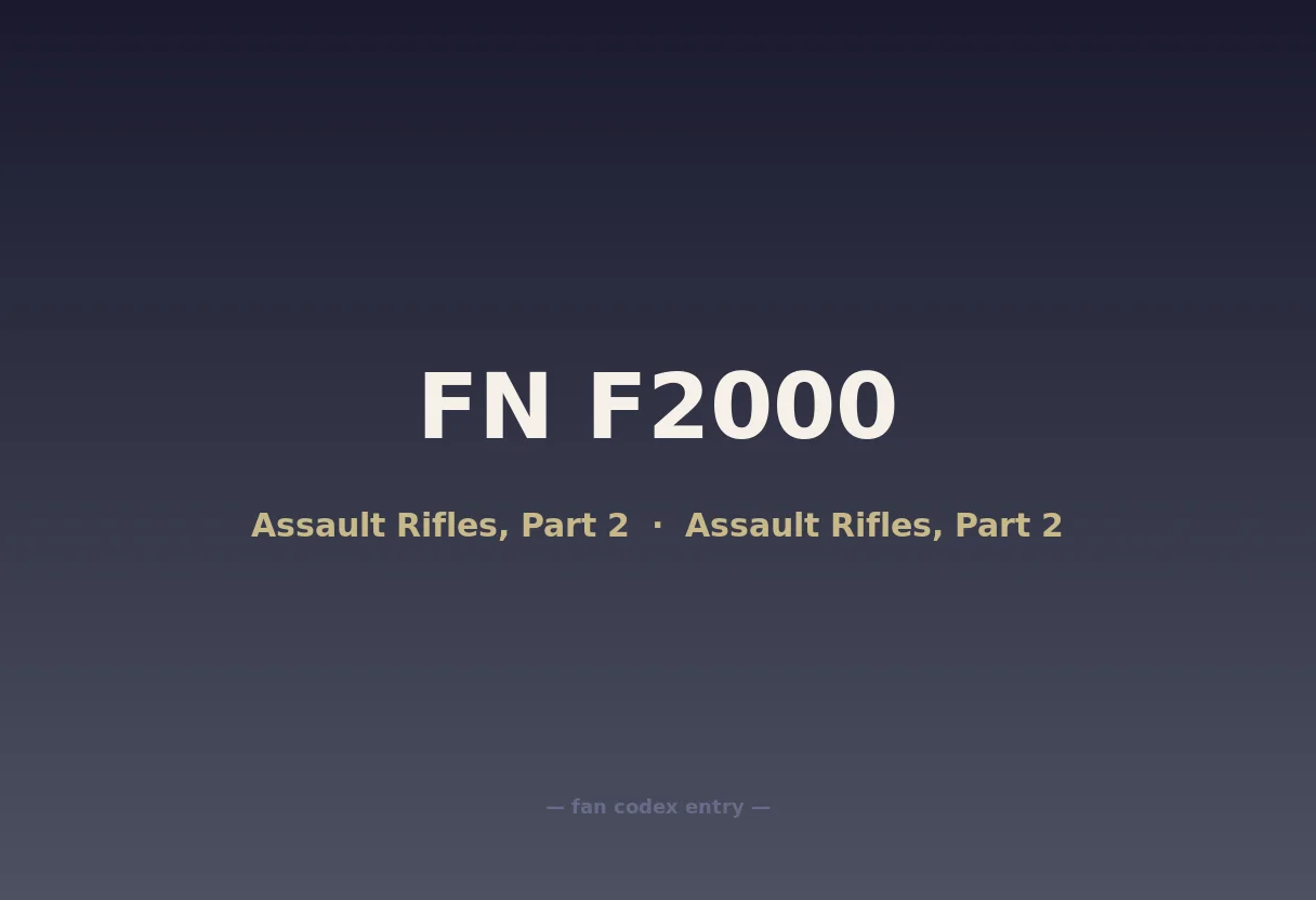 FN F2000