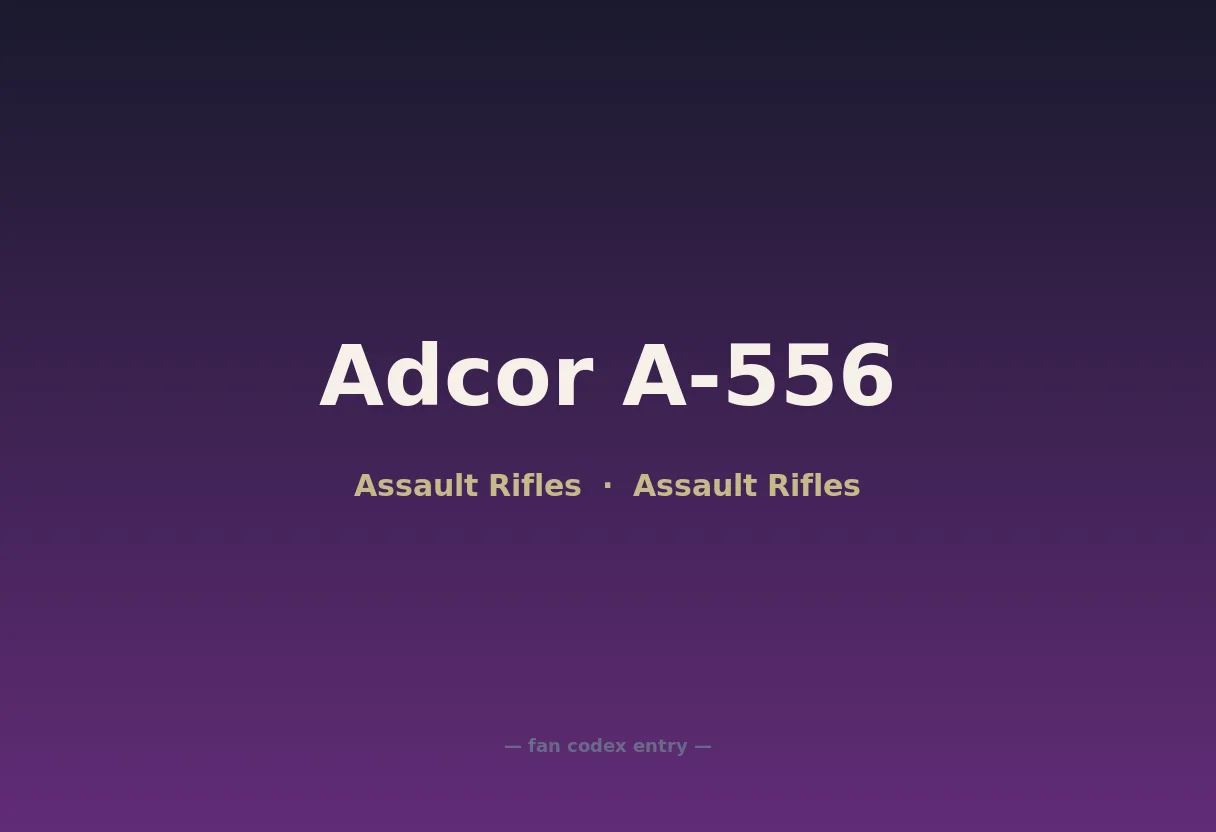 Adcor A-556