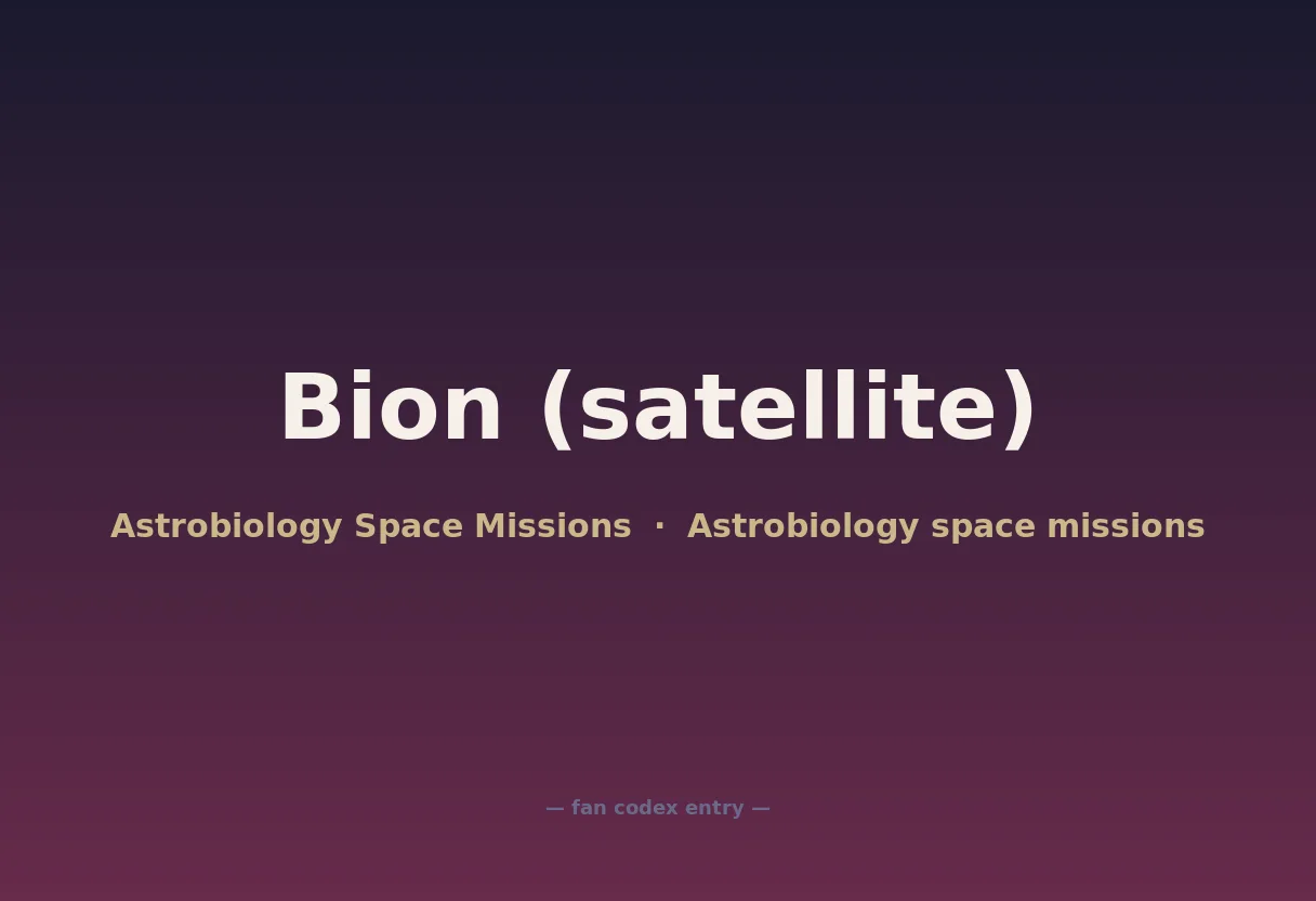Bion (satellite)