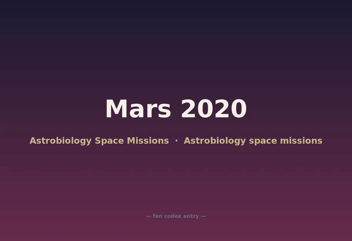 Mars 2020