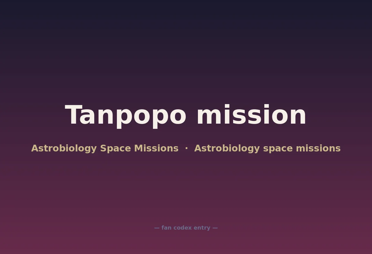 Tanpopo mission