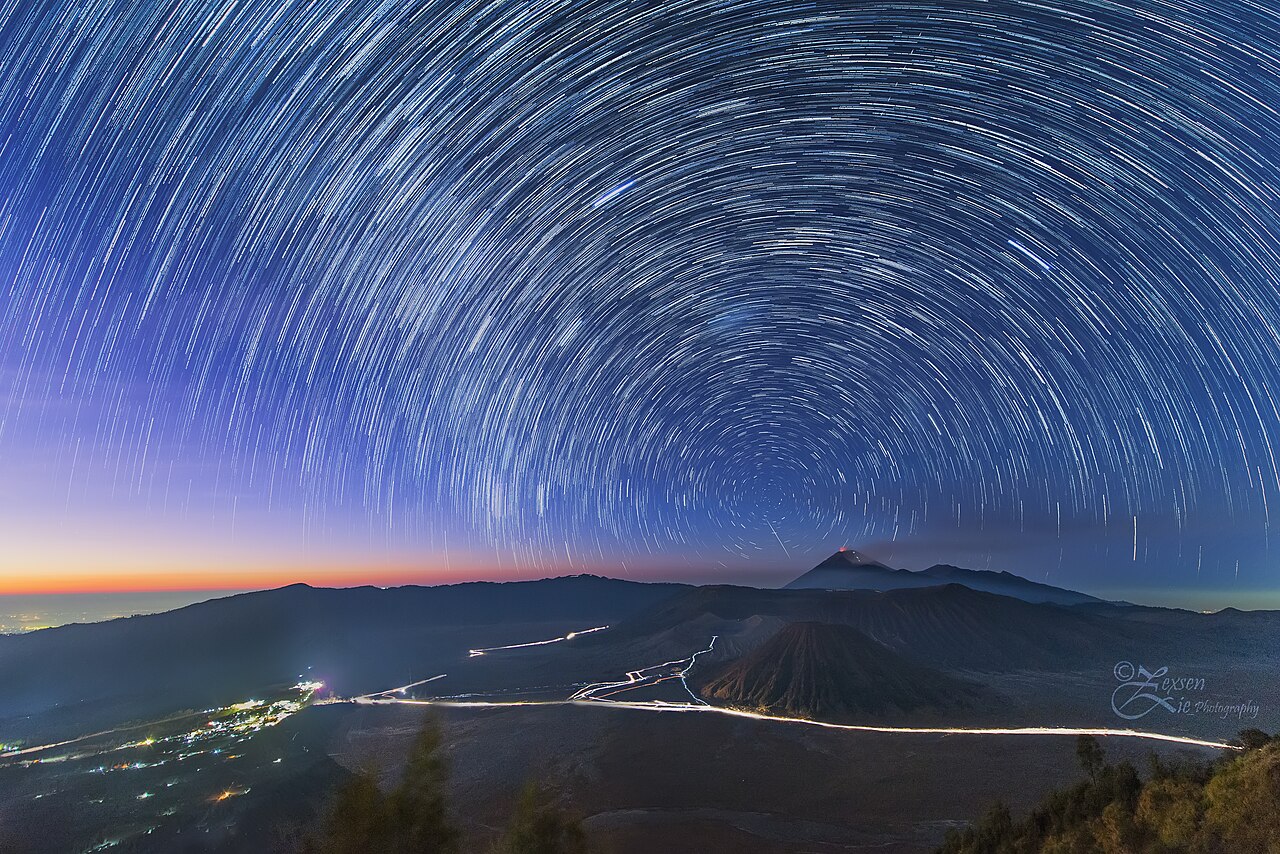 Star trail