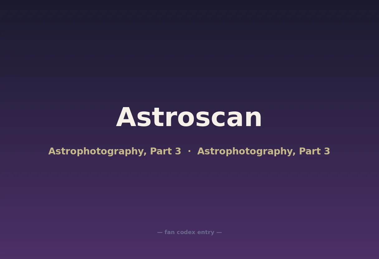 Astroscan