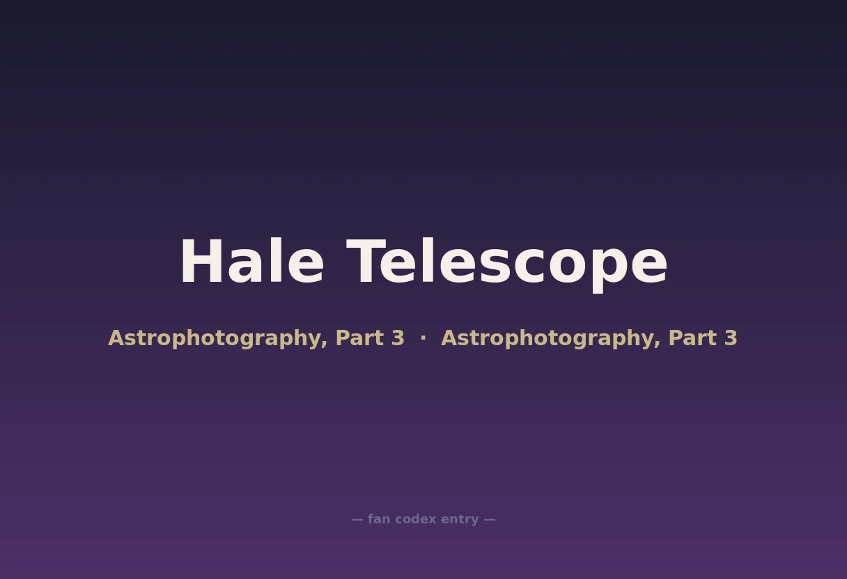 Hale Telescope