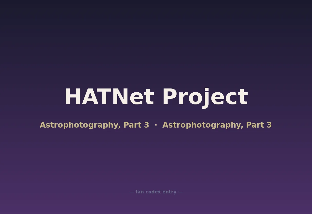 HATNet Project