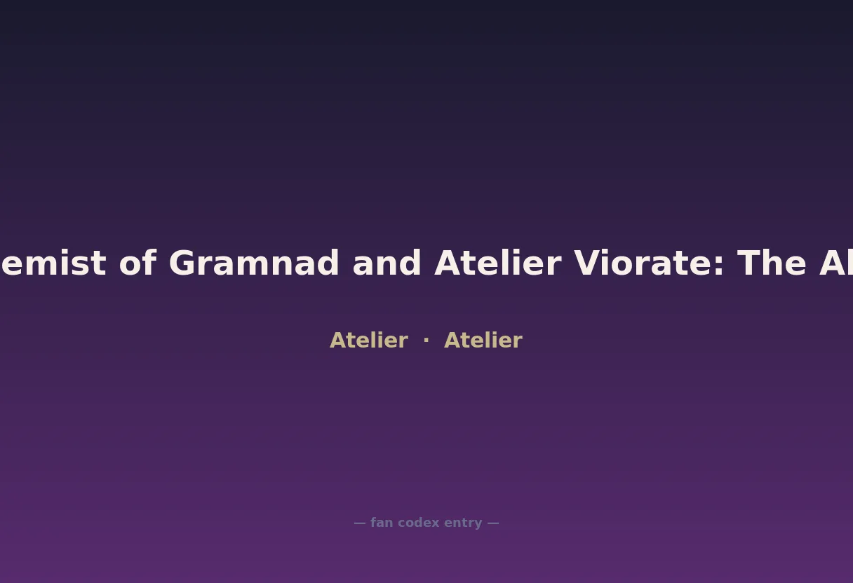 Atelier Judie: The Alchemist of Gramnad and Atelier Viorate: The Alchemist of Gramnad 2
