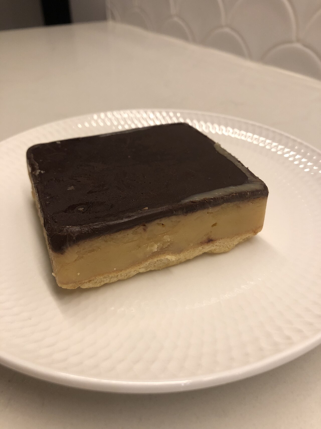 Caramel shortbread