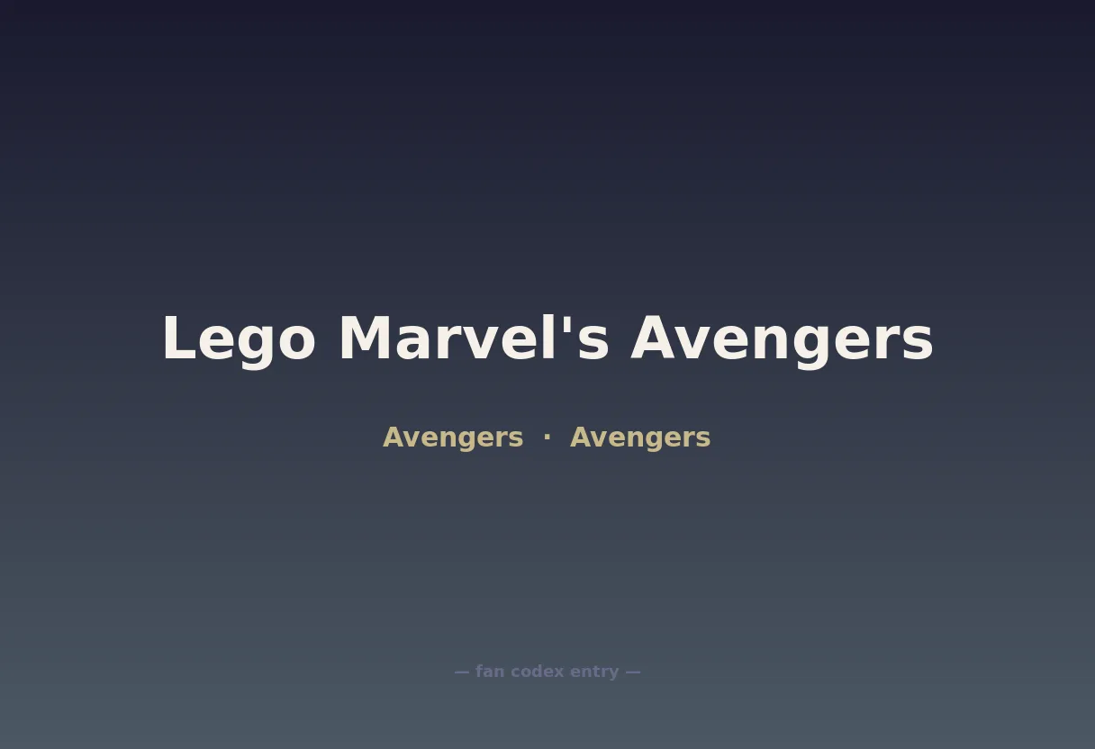 Lego Marvel's Avengers
