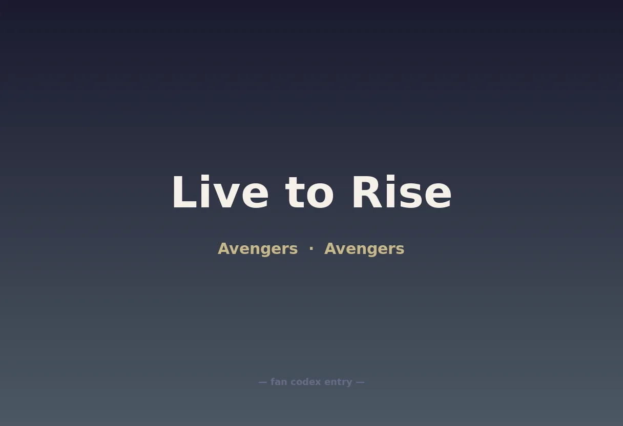 Live to Rise