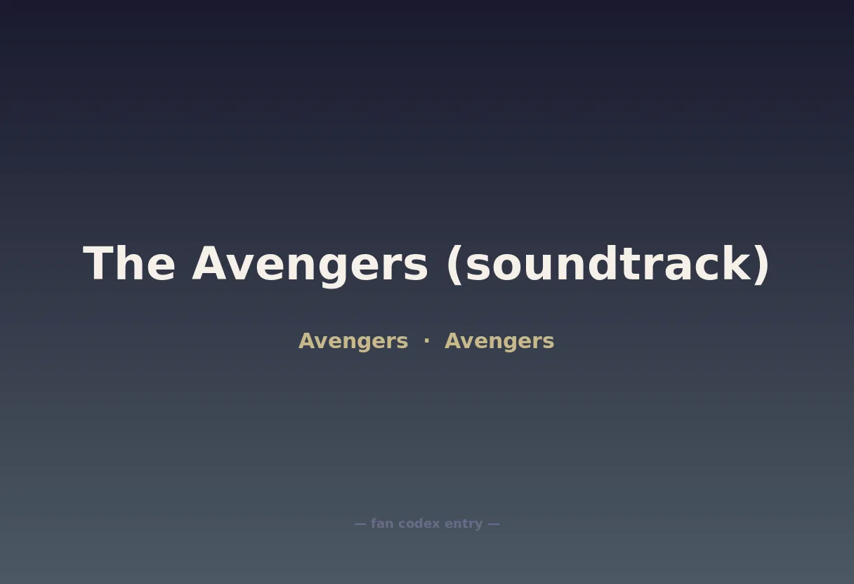 The Avengers (soundtrack)